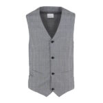 Gilet MIGUEL_Poly_Visco_Ela_scozzese grigio